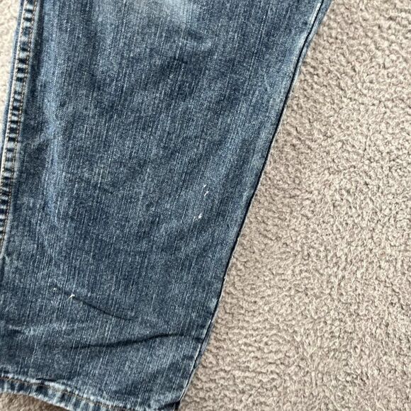 Vintage Cabelas Indigo Blues Jeans American Outdoor Work Faded Denim Mens - Picture 5 of 15